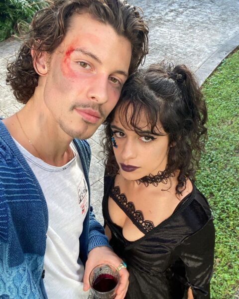 Shawn i Camilla podczas Halloween