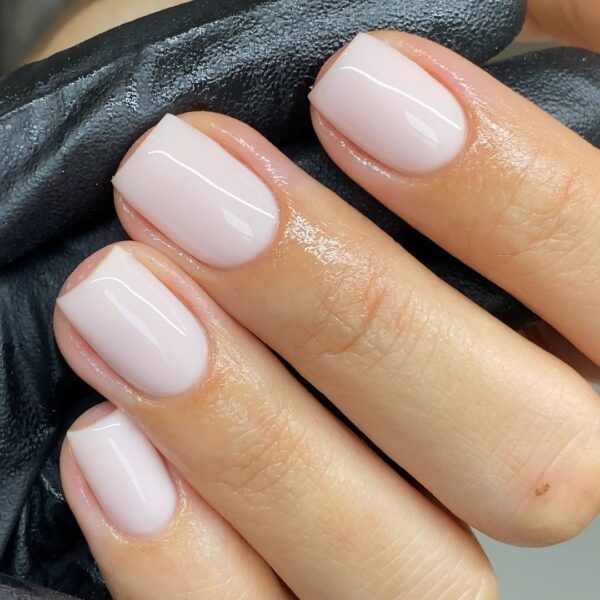 Milky nails