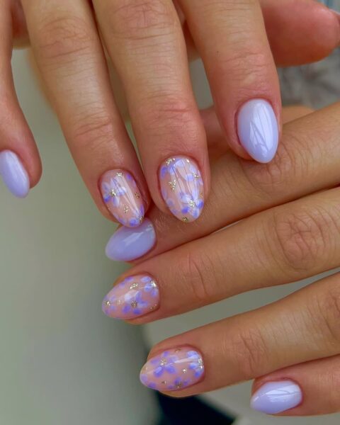 manicure pastelowy