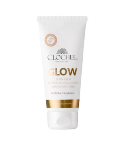 Nawilżający balsam rozświetlający do ciała Clochee Glow Body Balm.