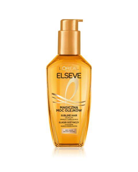 Uniwersalny olejek do wszystkich rodzajów włosów L’Oréal Paris Elseve Magiczna Moc Olejków.