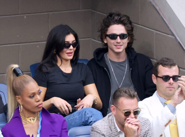Kylie i Timothée dzieci