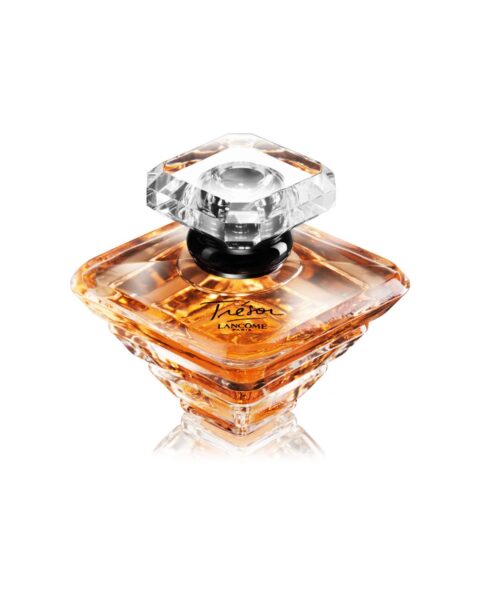 Konwaliowa woda perfumowana Lancôme Trésor. Zdjęcie produktowe.