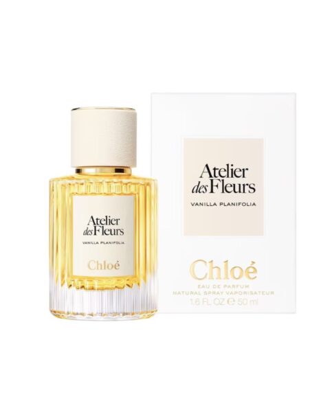 Lekkie perfumy z wanilią Chloé Atelier des Fleurs Vanilla Planifolia. Zdjęcie produktowe.