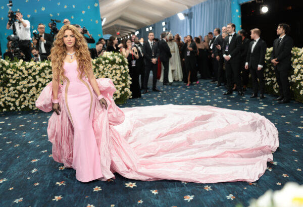 Shakira attends the Met Gala, an annual fundraising gala held for the benefit of the Metropolitan Museum of Art's Costume Institute with this year's theme 'Superfine: Tailoring Black Style,' in New York City, New York, U.S., May 5, 2025.,Image: 995527784, License: Rights-managed, Restrictions: , Model Release: no, Credit line: Mario Anzuoni / Reuters /